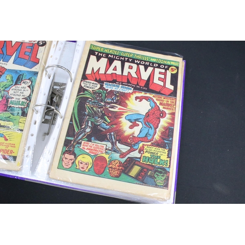 507 - Comics - Collection of The Mighty World Of Marvel comics issues 1 to 245 (missing issues 17, 21 - 29... 