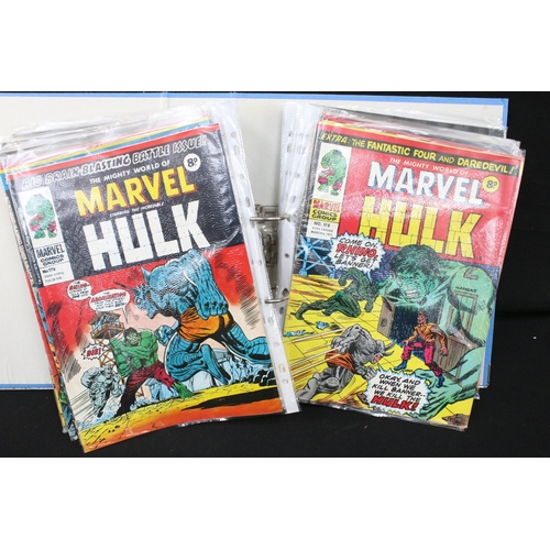 507 - Comics - Collection of The Mighty World Of Marvel comics issues 1 to 245 (missing issues 17, 21 - 29... 