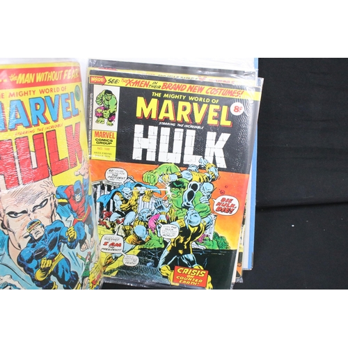 507 - Comics - Collection of The Mighty World Of Marvel comics issues 1 to 245 (missing issues 17, 21 - 29... 