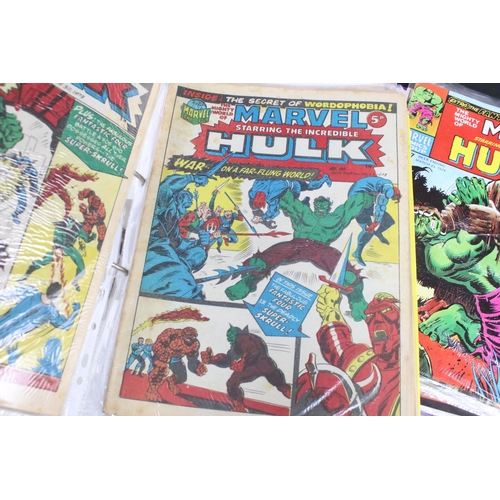 507 - Comics - Collection of The Mighty World Of Marvel comics issues 1 to 245 (missing issues 17, 21 - 29... 