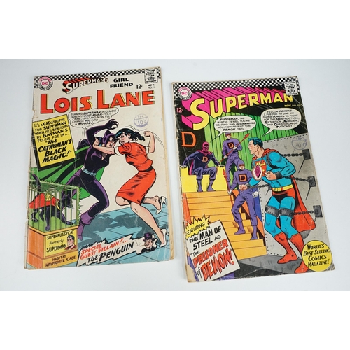 511 - Comics - 10 Comic books featuring Batman issue 189, Detective Comics issue 358, Superman's Pal Jimmy... 