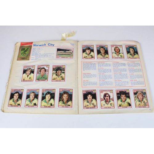 281 - Panini Football 78 collectors sticker album with stickers