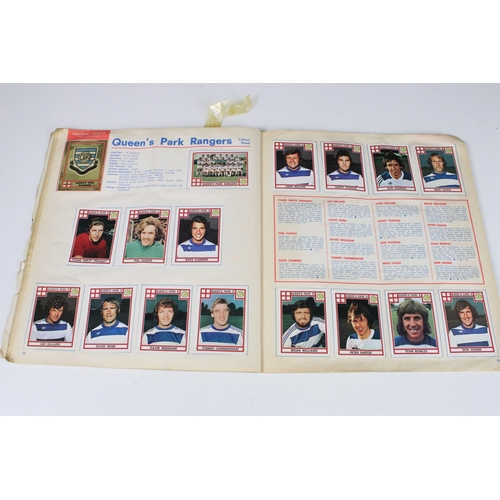 281 - Panini Football 78 collectors sticker album with stickers