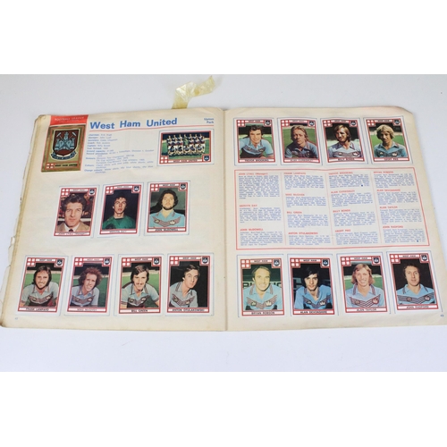 281 - Panini Football 78 collectors sticker album with stickers