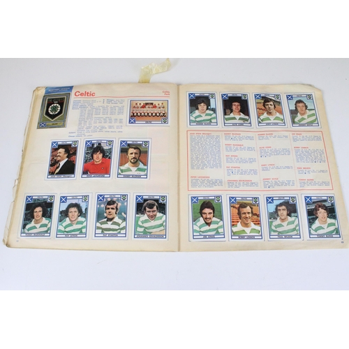 281 - Panini Football 78 collectors sticker album with stickers