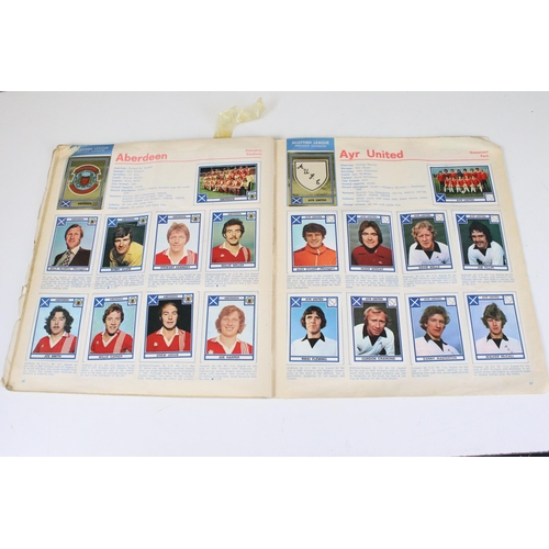 281 - Panini Football 78 collectors sticker album with stickers