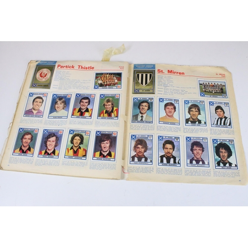 281 - Panini Football 78 collectors sticker album with stickers