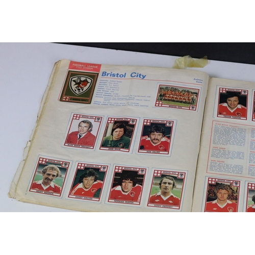 281 - Panini Football 78 collectors sticker album with stickers