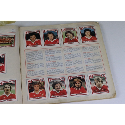 281 - Panini Football 78 collectors sticker album with stickers