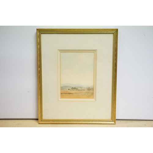 529 - Group of four framed watercolour farm and country landscapes, to includes artists, Edward Stamp, Phi... 