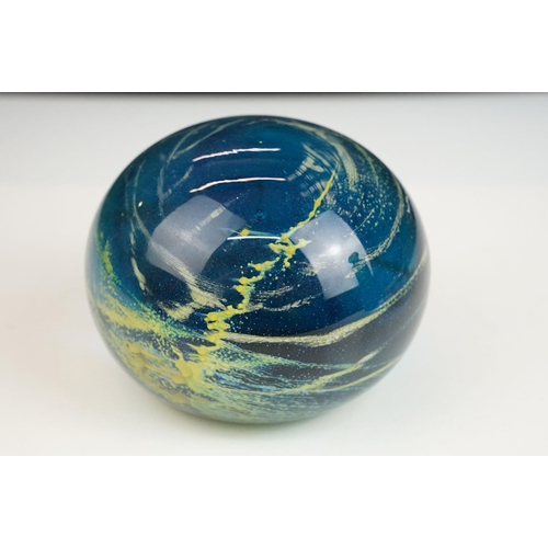 59 - Collection of glass to include an Mdina studio glass vase, H 23.5cm and paperweight together with tw... 