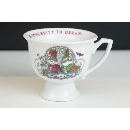 79 - Assortment of promotional advertising Hendricks Gin tea cups with quotes and illustrations, 35 total