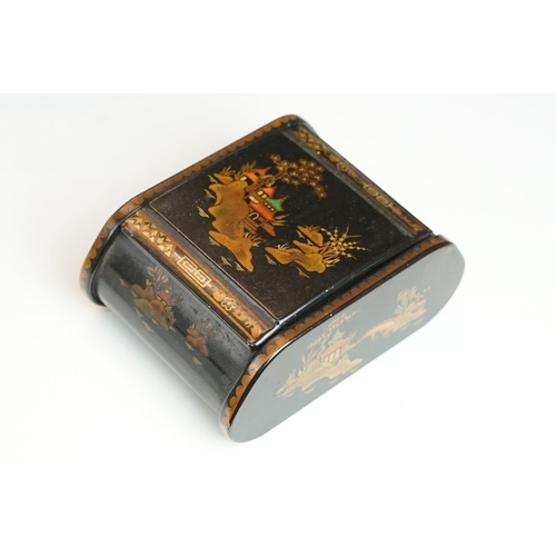 438 - Selection of mixed items to include a brass decorated anchor box, together with a leather picture bo... 