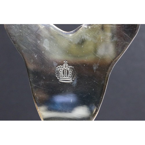 282 - Silver plated Mappin and Webb style bee shaped honey pot