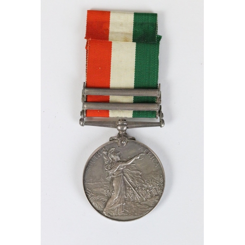 168 - Boer War King’s South Africa Medal to 4018 Private T. Hill, Argyll & Sutherland Highlanders, wounded... 