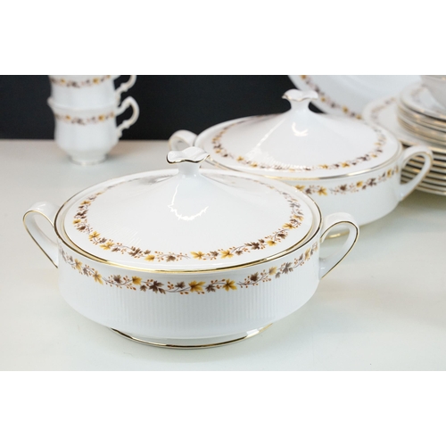 75 - Royal Kent 'Golden Glory' tableware to include six dessert bowls, six large side plates, eight large... 