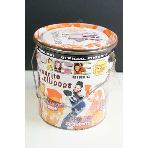 394 - Spice Girls official merchandise Chupa Chups lollipops in branded tin