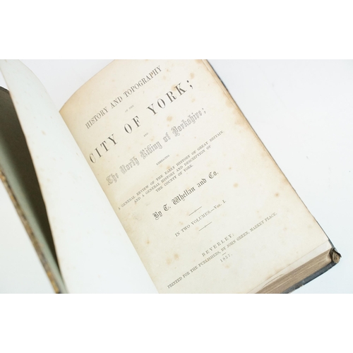 395 - 19th century books to include large family bible with brass fixtures, together with 'The Observer's ... 