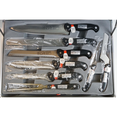 402 - Offenbach Solingen cased set of knives and carving equipment