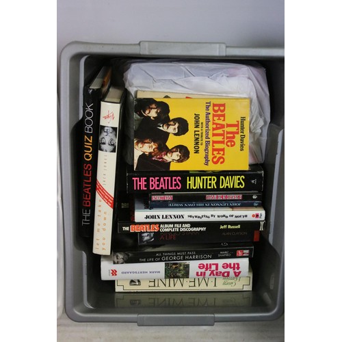 385 - Extensive collection of music related books. Artists to include Rolling Stones, the Beatles and Bob ... 