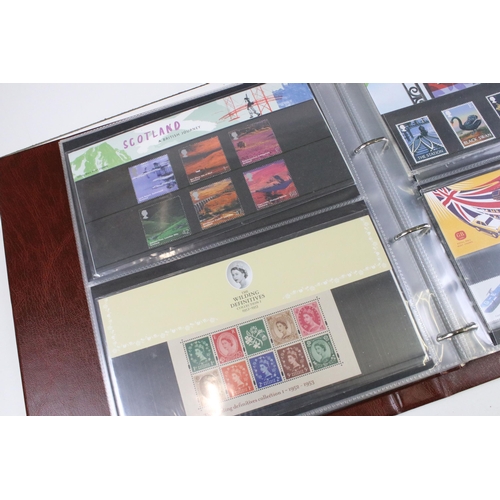 372 - An album of mint Royal Mail Presentation packs covering a wide selection of subjects. 42 packs in to... 