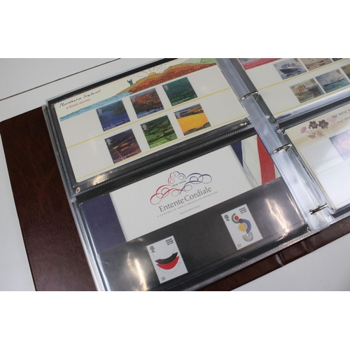 372 - An album of mint Royal Mail Presentation packs covering a wide selection of subjects. 42 packs in to... 