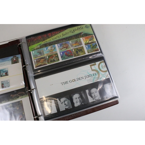 372 - An album of mint Royal Mail Presentation packs covering a wide selection of subjects. 42 packs in to... 