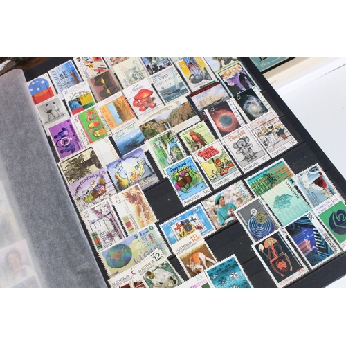 377 - Collection of mostly recent presentation pack stamps to include approx 100 + packs, mostly with asso... 