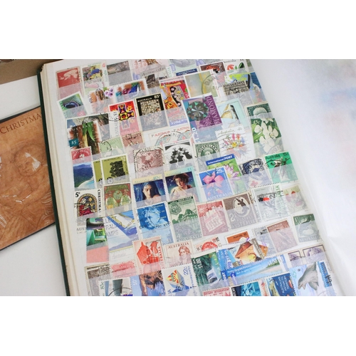 377 - Collection of mostly recent presentation pack stamps to include approx 100 + packs, mostly with asso... 