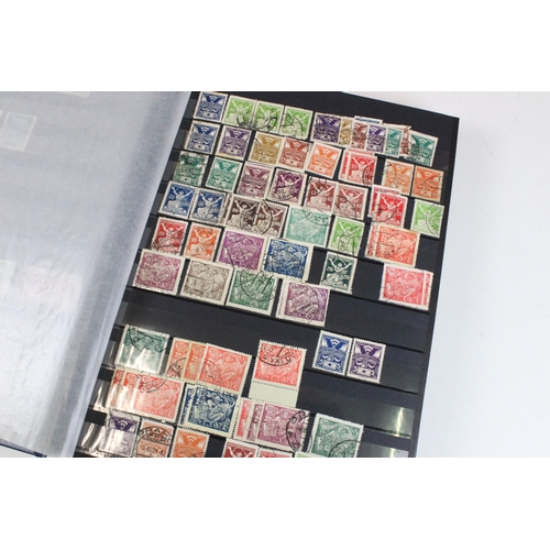 381 - Collection of franked world stamps across fifteen albums dating from the 19th and 20th Century to in... 