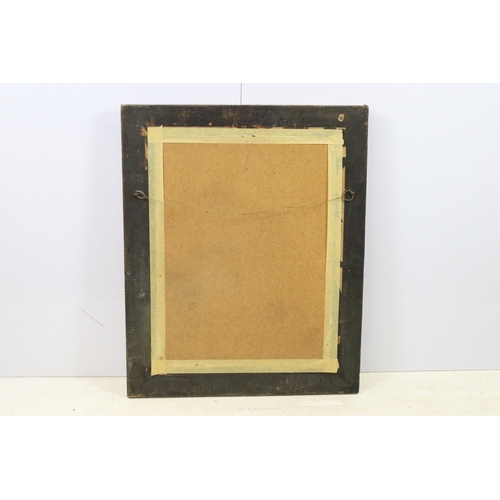 546 - Rectangular gilt framed mirror, 78.5 x 63.5cm overall