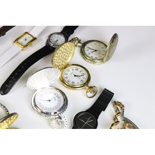 348 - Collection of assorted wristwatches to include Seiko 5, Accurist, Zurich, West Air, and a selection ... 