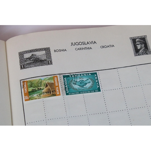 350 - Collection of British, commonwealth and world stamps dating from the 19th Century onwards to include... 