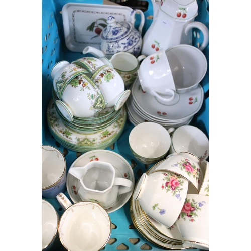 74 - Large collection of China ware to include Crown Staffordshire, Queen's 'Woman and Home' tea set, Roy... 