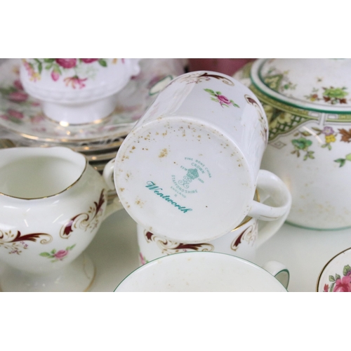 74 - Large collection of China ware to include Crown Staffordshire, Queen's 'Woman and Home' tea set, Roy... 