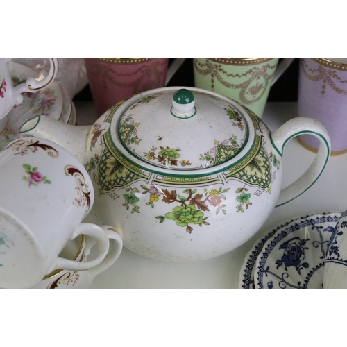 74 - Large collection of China ware to include Crown Staffordshire, Queen's 'Woman and Home' tea set, Roy... 