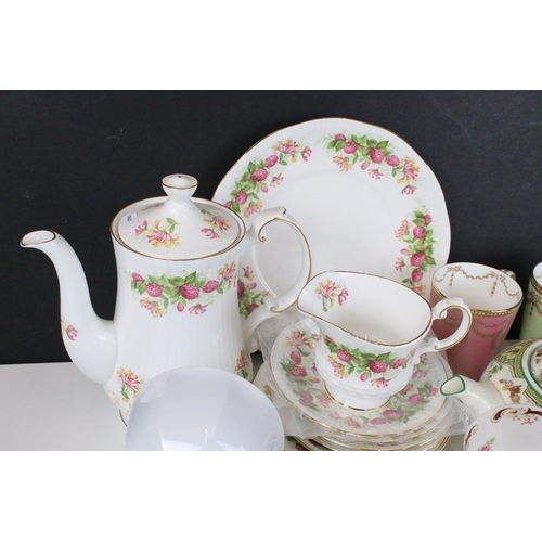 74 - Large collection of China ware to include Crown Staffordshire, Queen's 'Woman and Home' tea set, Roy... 