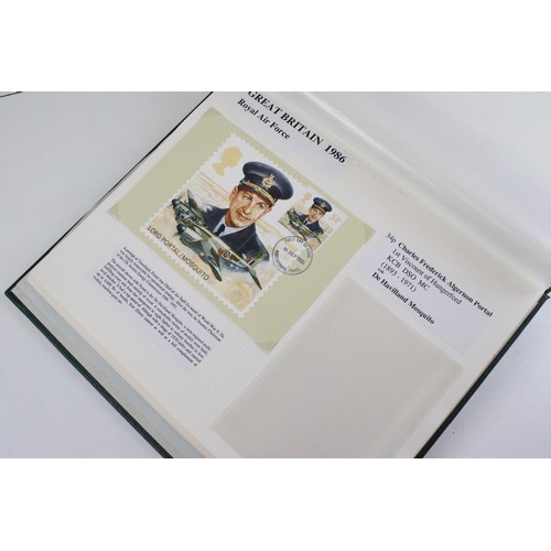 298 - Collection of ephemera to include two albums of Aviation Heritage first day covers including 75th an... 