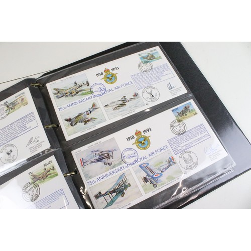 298 - Collection of ephemera to include two albums of Aviation Heritage first day covers including 75th an... 