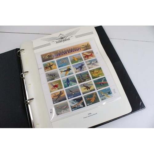 298 - Collection of ephemera to include two albums of Aviation Heritage first day covers including 75th an... 