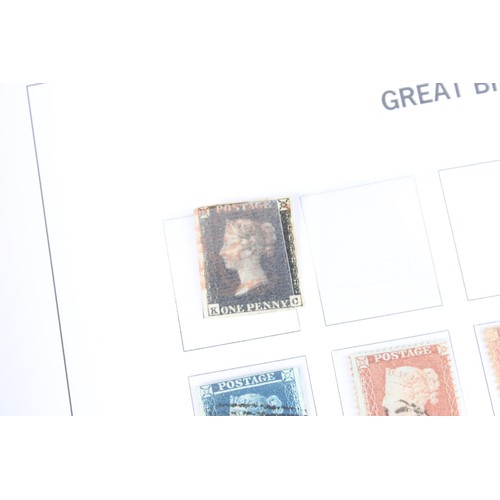 302 - Stamps - collection of Great British Queen Victoria and later stamps, to include: four penny blacks,... 