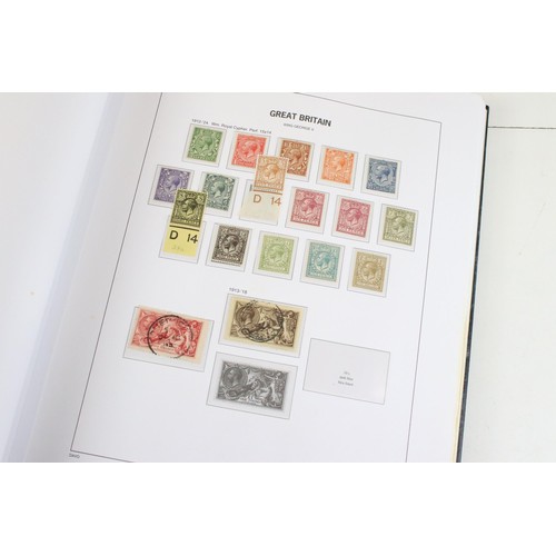 302 - Stamps - collection of Great British Queen Victoria and later stamps, to include: four penny blacks,... 