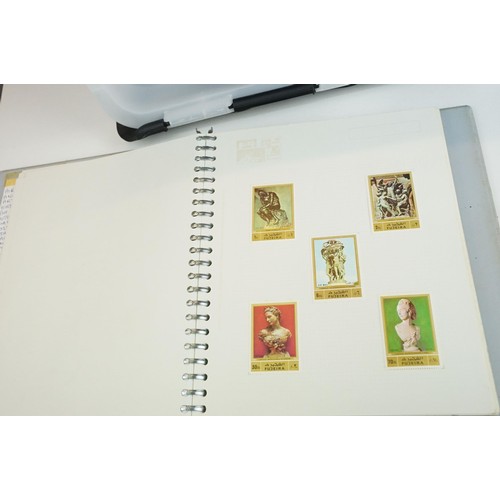 359 - Collection of worlds stamps and first day covers across nine albums to include 20th Century commonwe... 