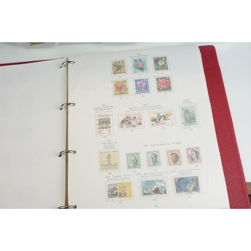 360 - Collection of world, GB and commonwealth stamps across 11 albums to include QEII mint definitive, Se... 