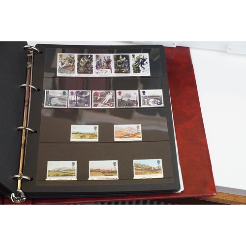 360 - Collection of world, GB and commonwealth stamps across 11 albums to include QEII mint definitive, Se... 