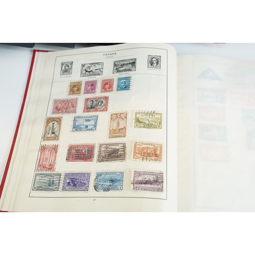 366 - Collection of world stamps across eight albums dating from the 19th Century onwards to include five ... 