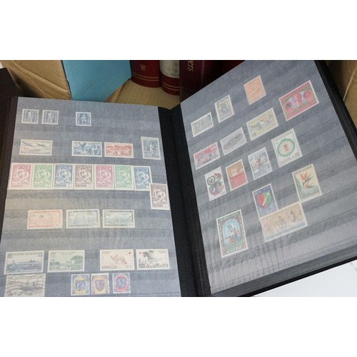 368 - Collection of 19th Century onwards British, commonwealth and world stamps across eight albums to inc... 