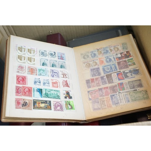 368 - Collection of 19th Century onwards British, commonwealth and world stamps across eight albums to inc... 