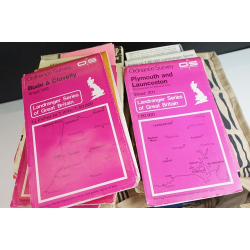 370 - Collection of Ordnance Survey maps covering most of the UK.