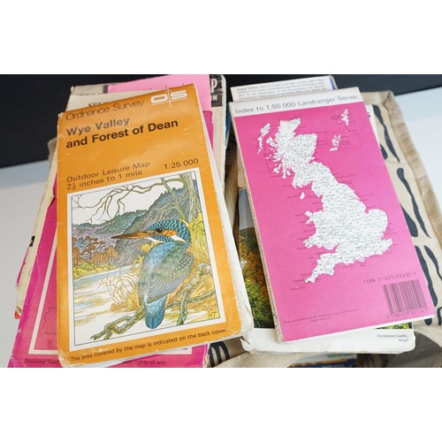 370 - Collection of Ordnance Survey maps covering most of the UK.